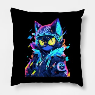 anime cat Pillow
