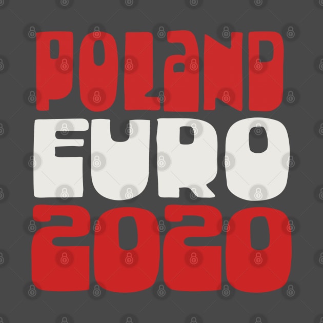 Poland Euro 2020 Soccer Gift Design by DankFutura