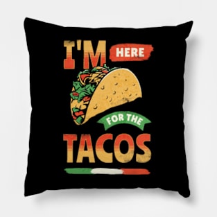 For The Tacos Pillow