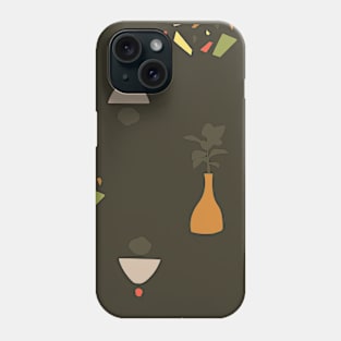 BOHO pattern with different elements Phone Case