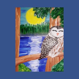 Owl in the Moonlight T-Shirt