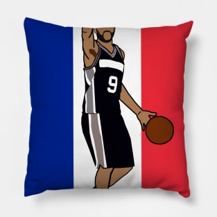 Tony Parker 'French Flag' - NBA San Antonio Spurs Pillow