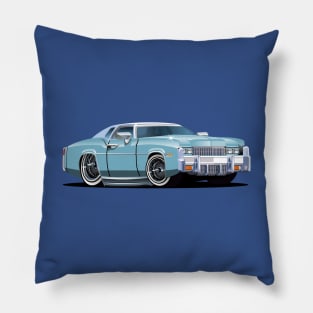 Cartoon muscle car Pillow