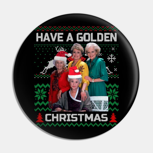 Golden girls christmas Pin by OniSide