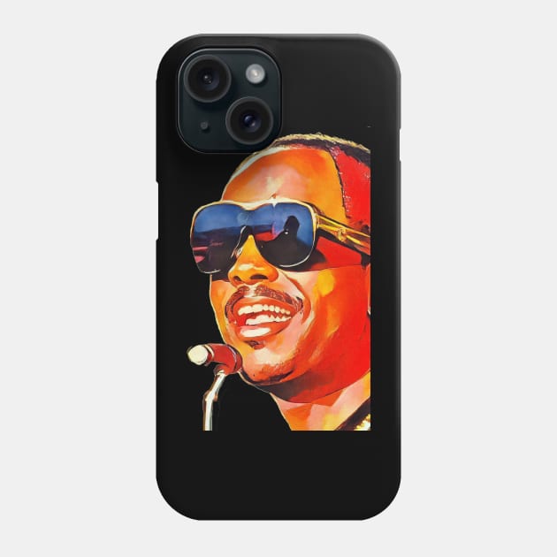Stevie Wonder Phone Case by Neon-Arts
