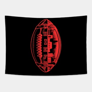 chiefs football Tapestry