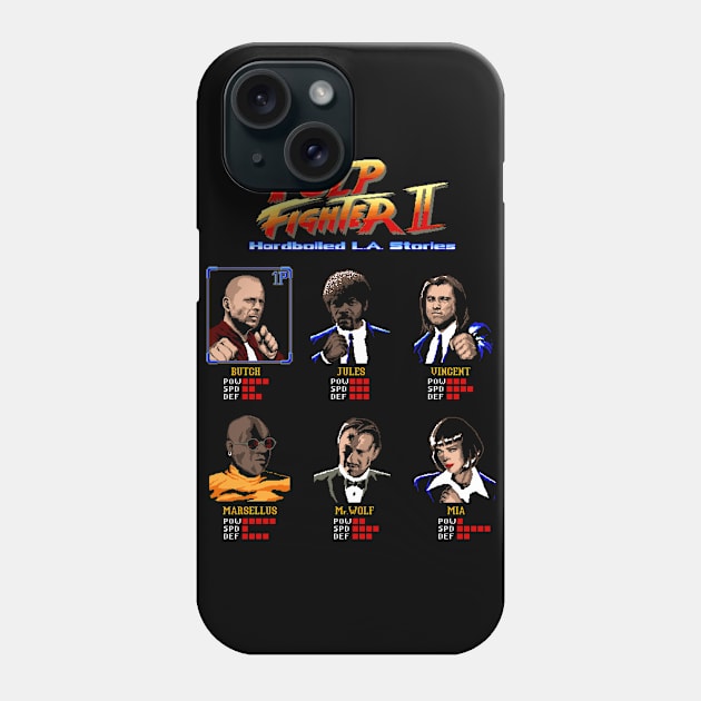 Pulp Fighter II Phone Case by FilippoMorini