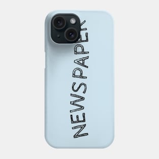 news paper Phone Case