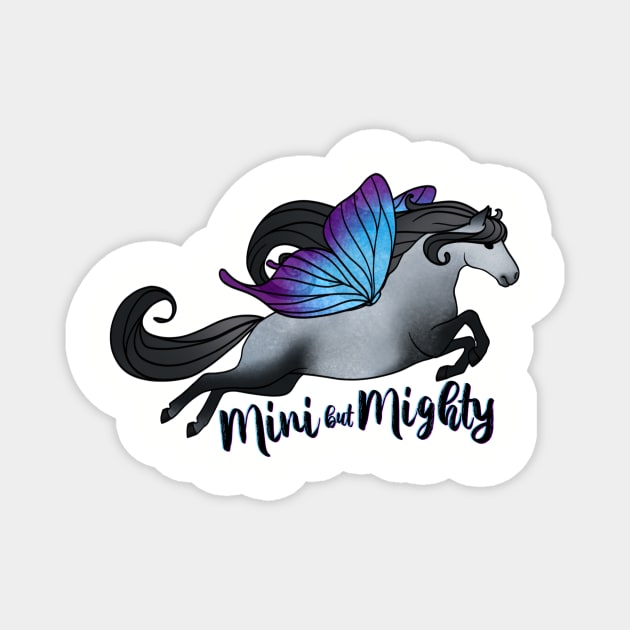 Flirty the Butterfly Magnet by FlirtyTheMiniServiceHorse