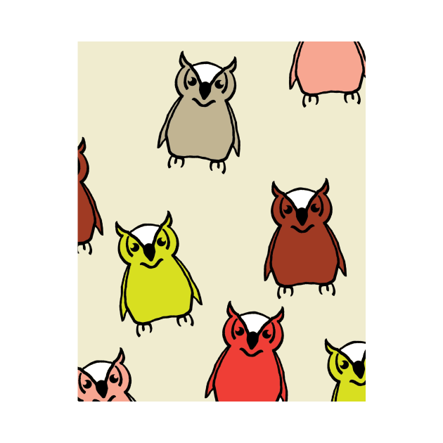 Owl Pattern by AnimalPatterns