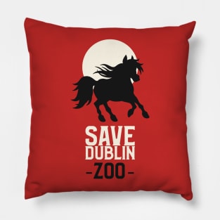 save dublin zoo Pillow