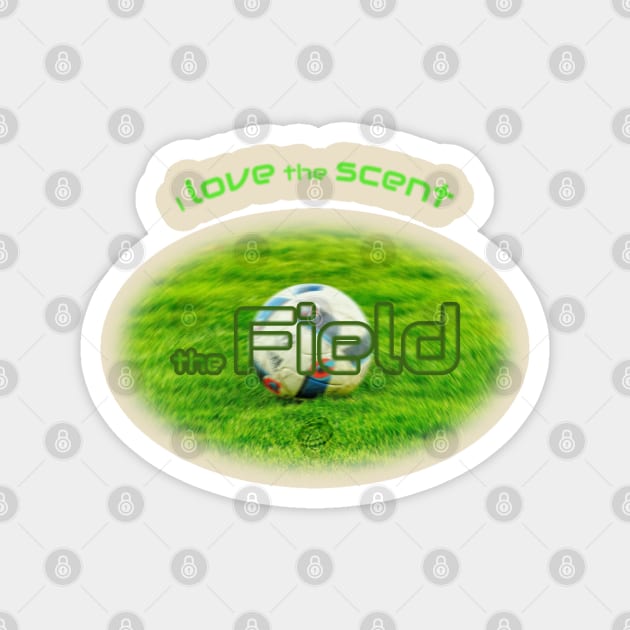 I love soccer Magnet by Cavaleyn Designs