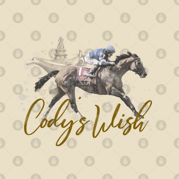 Cody's Wish 2023 Horse Racing Design by Ginny Luttrell