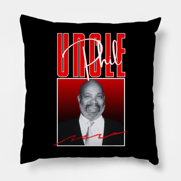 Uncle phil///original retro Pillow by DetikWaktu