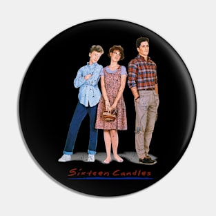 Sixteen Candles Classic Film Poster Vintage Pin