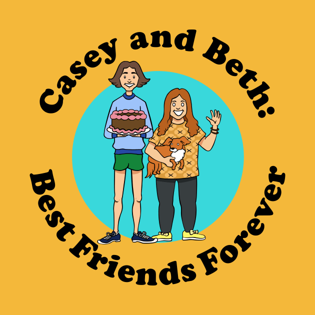 Casey and Beth: Best Friends Foirever by atizadorgris