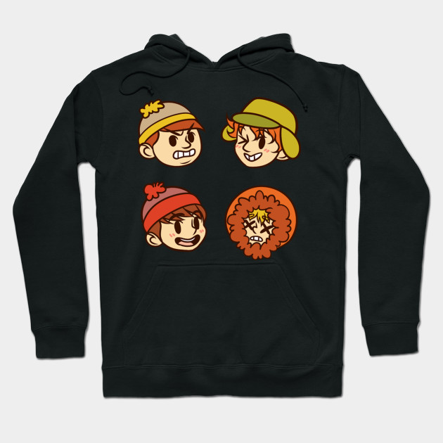 South Park Cartoon Eric Kyle Stan And Kenny South Park Hoodie Teepublic
