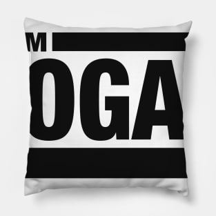 Team Jogan (Black) Pillow