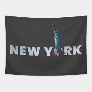 New York - Statue of Liberty Tapestry