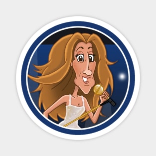 celine dion singer Magnet