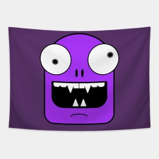 Monster 4 Purple Tapestry