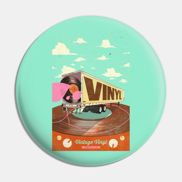 VINTAGE VINYL Pin by Showdeer