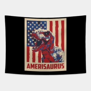 Amerisaurus 4th Of July Tapestry