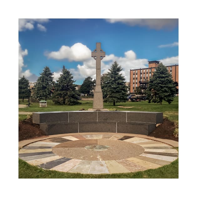 Irish Settlers Memorial Charlottetown Canada by Debra Martz