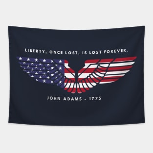 Liberty by John Adams Tapestry