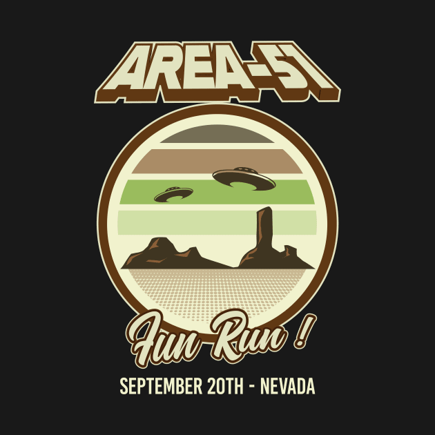 Area 51 Fun Run by Graphiksmash