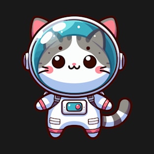 Astronaut Cat T-Shirt