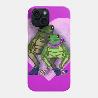 Frogs love Phone Case