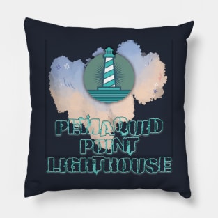 Pemaquid point lighthouse Pillow