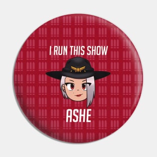 Ashe chibi OW Pin