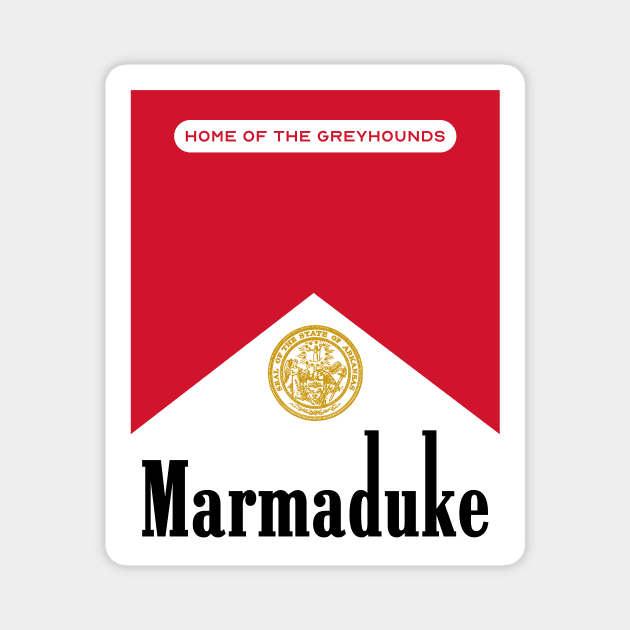 Marmaduke Country Magnet by rt-shirts