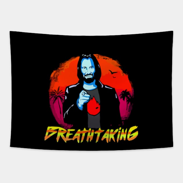 john wick merch Tapestry by albertkeith48