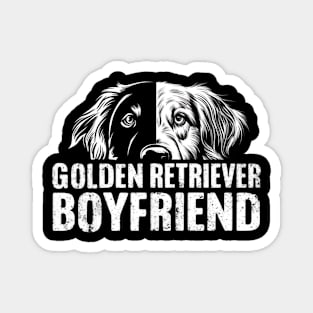 Golden Retriever Boyfriend Magnet