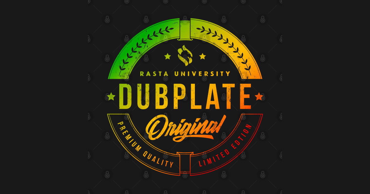 Rasta University Dubplate Original Rasta Colors Reggae - Reggae ...