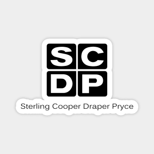 SCDP Stirling Cooper Draper Pryce - Mad Men Magnet