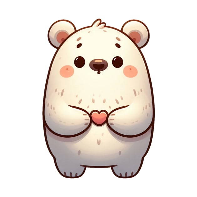 Cute Polar Bear by Dmytro