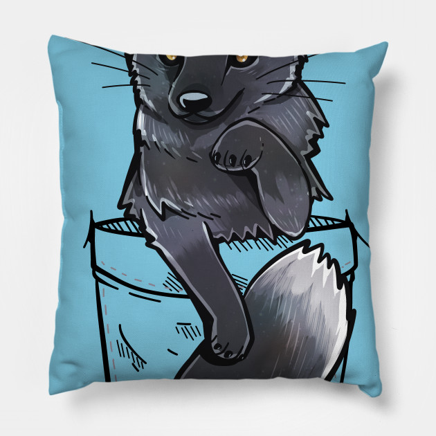 silver fox pillow