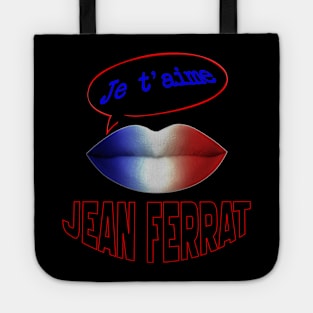 FRENCH KISS JE T'AIME JEAN FERRAT Tote