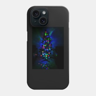 Christmas Tree Lights Photography Phone Case