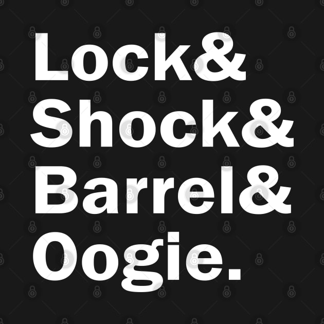 Funny Names x Nightmare Before Christmas (Lock, Shock, Barrel, Oogie) by muckychris