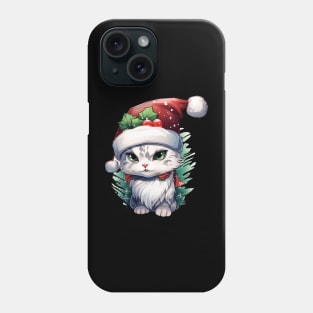 Christmas Cat - Winter Holiday Gift Phone Case