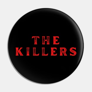 The killers text design Pin