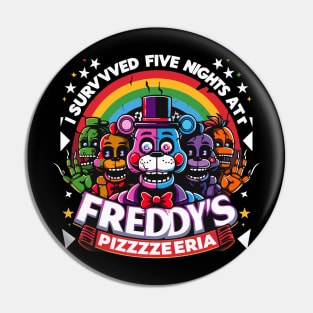 I Survived Five Nights at Freddy's Pizzeria Pin