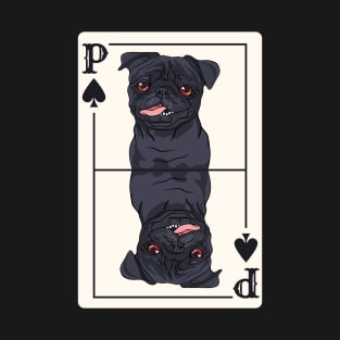 Black Pug T-Shirt