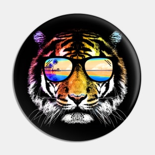 Summer Tiger Pin