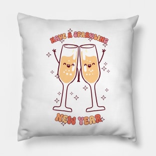 Have a sparkling new year Pillow